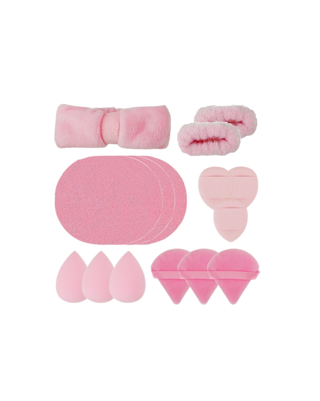 Glamourina - Schminkbox mit LED Spiegel + Beautyblender im Set
